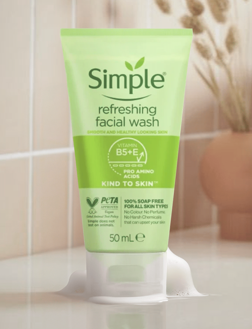 Simple face wash